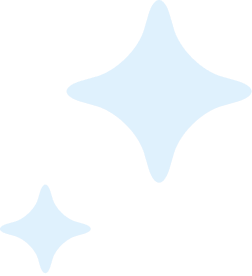 星のデコレーション