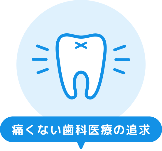 痛くない歯科医療の追求