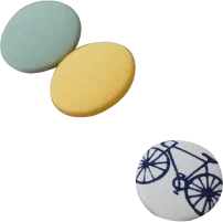 写真 民芸品お皿